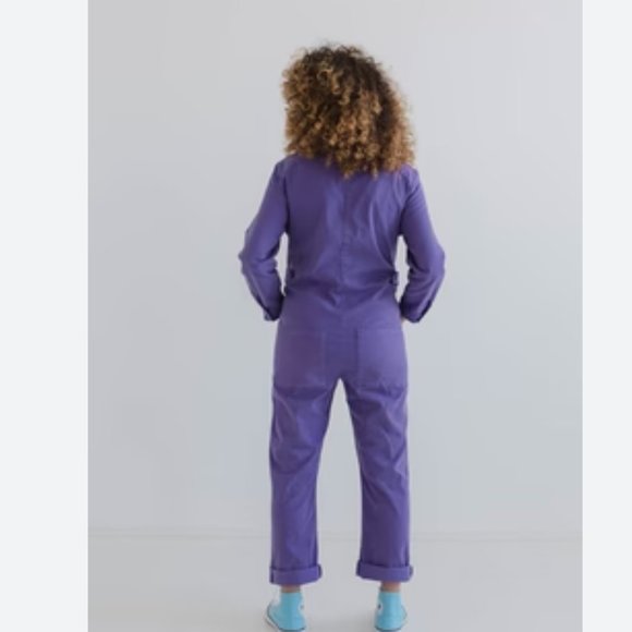 BEYOND NINE lavender jumpsuit - Picture 2 of 4